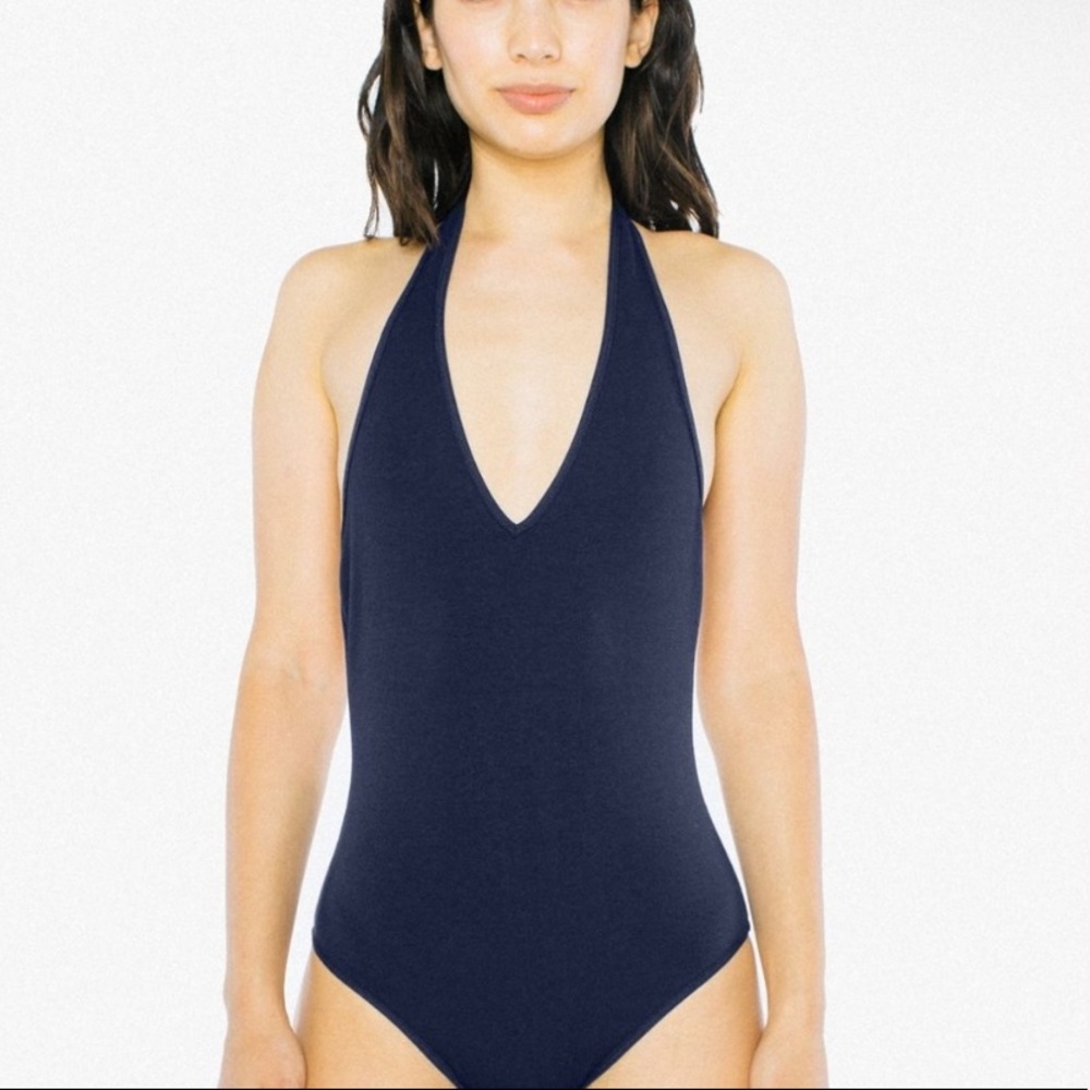 American Apparel Halter Bodysuit
